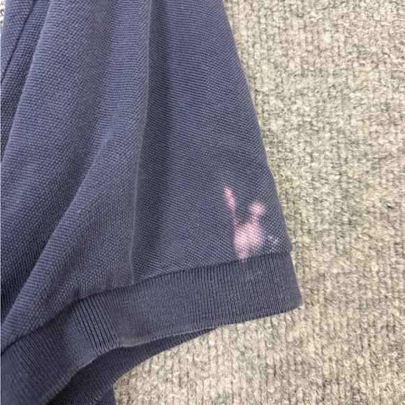 Vintage Polo Ralph Lauren Polo Rugby 1/4 Button H.M.S 90s XL Essential - Picture 5 of 6